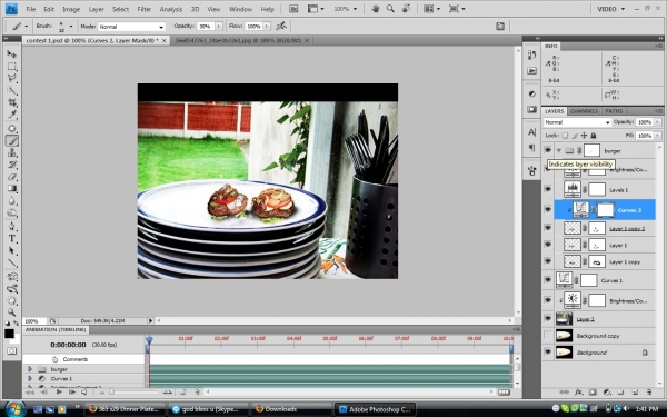Creation of food: Step 3
